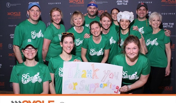 Team 86 Cancer At Cycle For Survival T-Shirt Photo