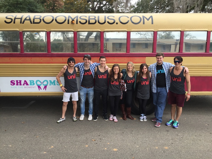 Unii Team Takes Florida State T-Shirt Photo