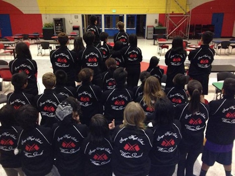 We Love Our New Jackets! T-Shirt Photo