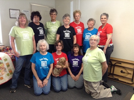 Dam Quilters, Quilting For A Cause! T-Shirt Photo