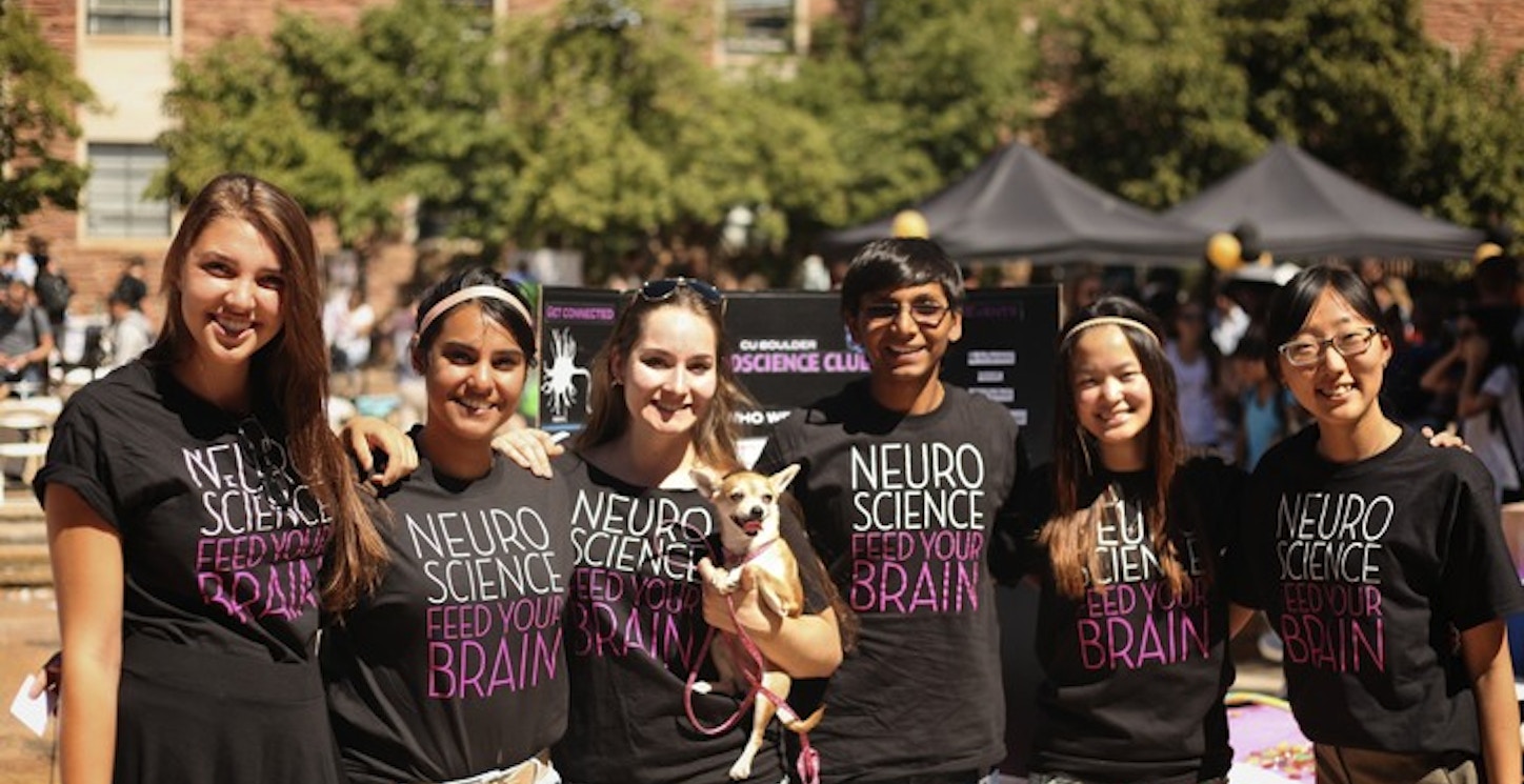 Picture of Cu Neuroscience Club Custom T-Shirt Design Cu Neuroscience Club T-Shirt Photo