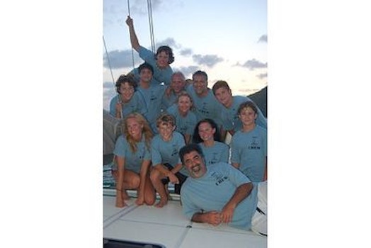 Riptide Captain And Crew British Virgin Islands 2008 T-Shirt Photo