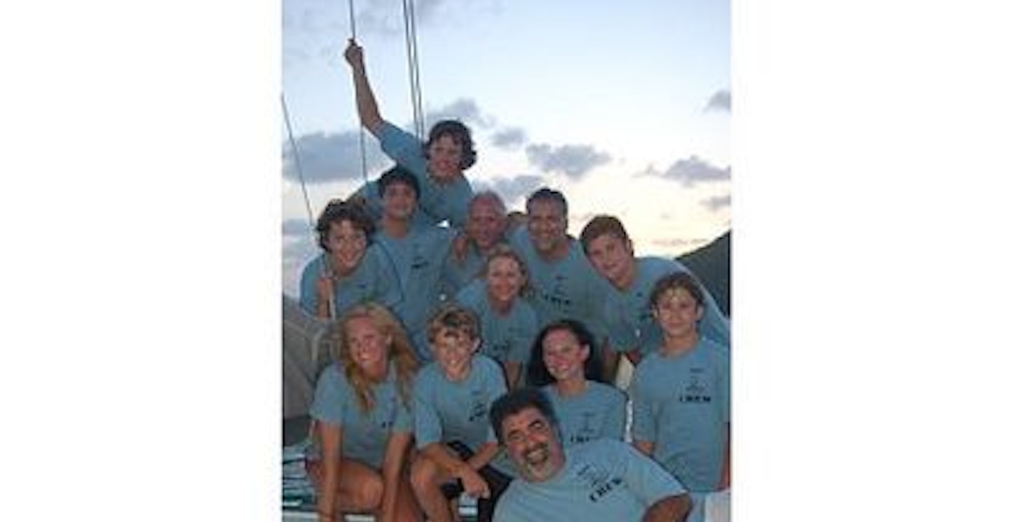 Riptide Captain And Crew British Virgin Islands 2008 T-Shirt Photo