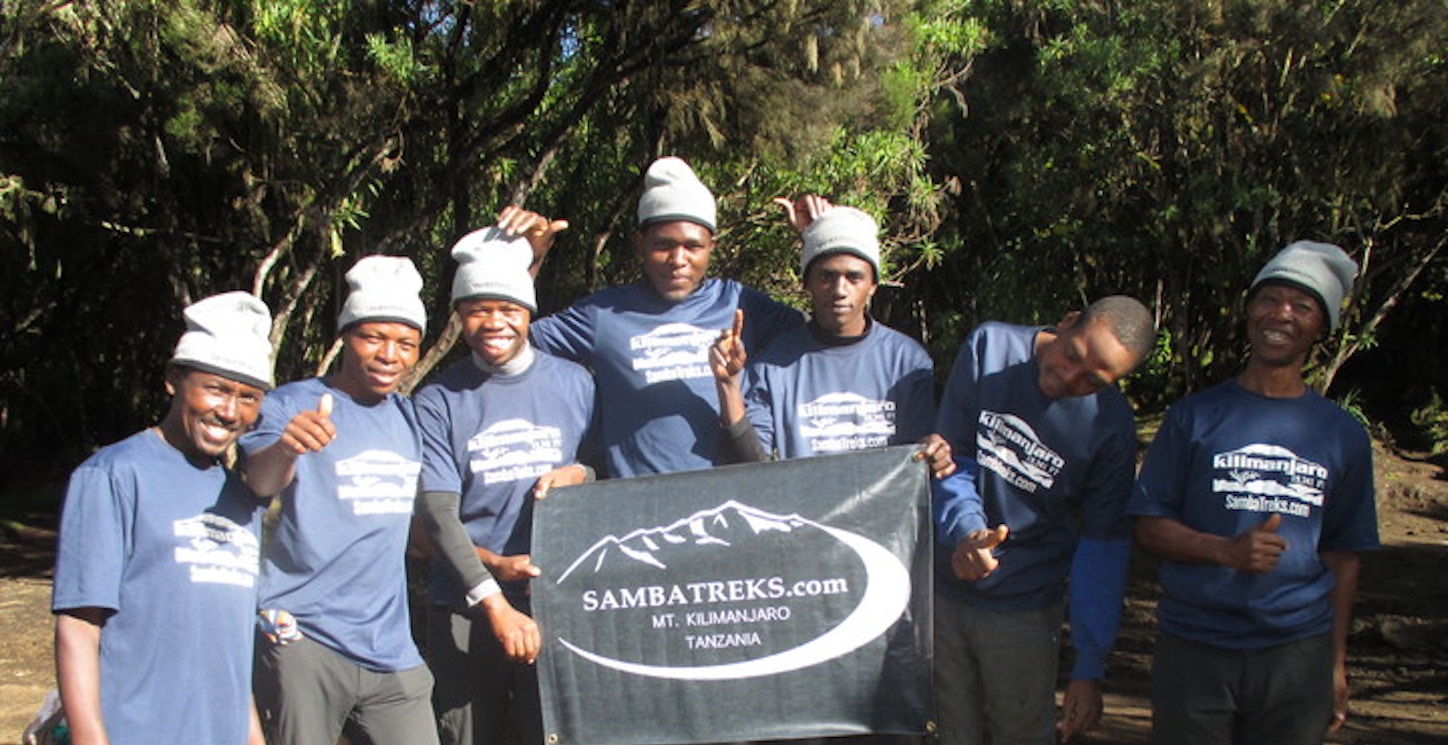 Samba Treks Kilimanjaro Team T-Shirt Photo