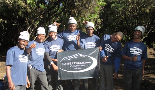 Samba Treks Kilimanjaro Team T-Shirt Photo