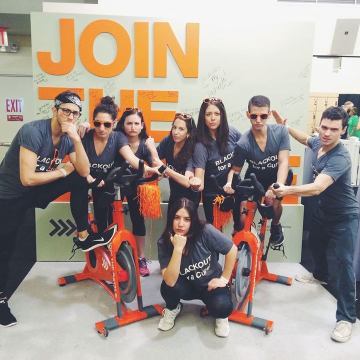 Blackout Nyc Cycle's For Survival! T-Shirt Photo