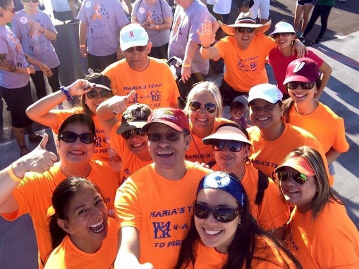 Maria's Team At The Ms Walk  T-Shirt Photo