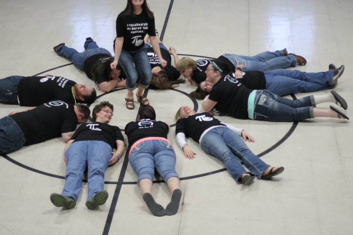 Can You Find Pi?   T-Shirt Photo