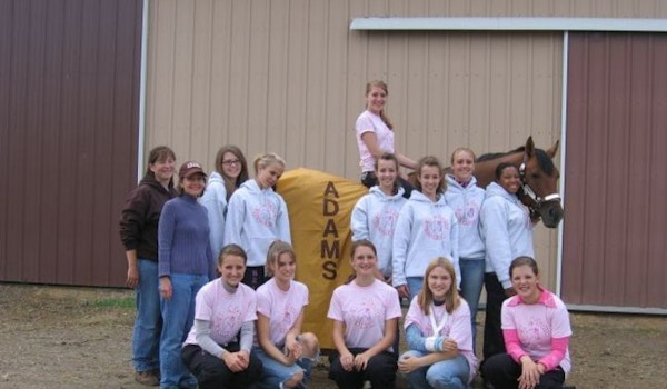 Picture of Adams High School Equestrian Team Custom T-Shirt Design Adams High School Equestrian Team T-Shirt Photo