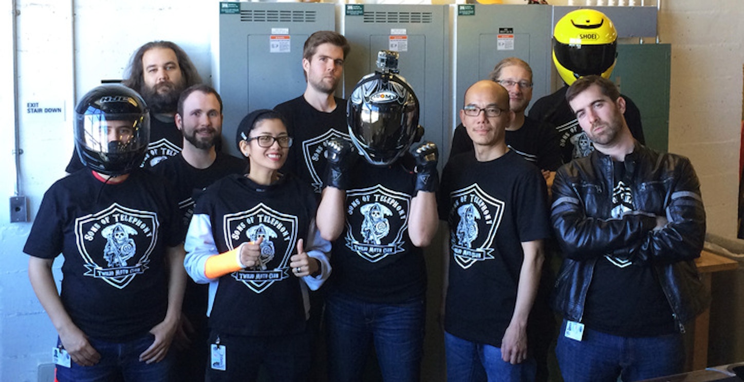 Sons Of Telephony Twilio Moto Club Is Ready To Ride! T-Shirt Photo