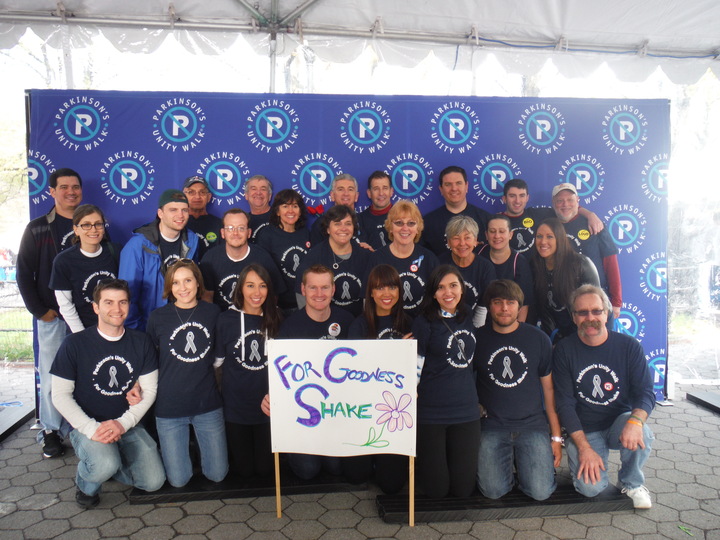 Parkinson's Walk: Team "For Goodness Shake" T-Shirt Photo