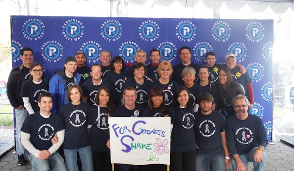 Parkinson's Walk: Team "For Goodness Shake" T-Shirt Photo