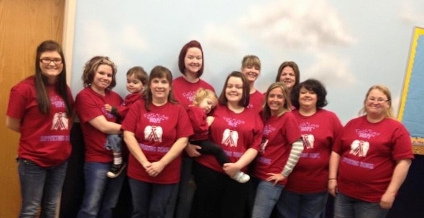 Picture of Supporting Denise Custom T-Shirt Design Supporting Denise T-Shirt Photo