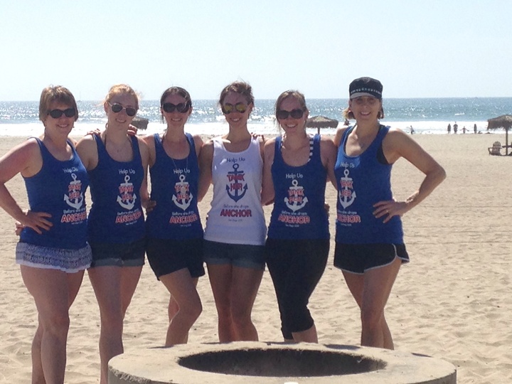 Bachelorette Party California Navy Style T-Shirt Photo