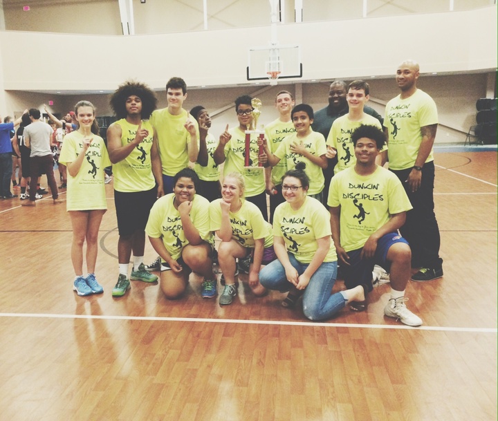 Dunkin' Disciples Win Championship! T-Shirt Photo