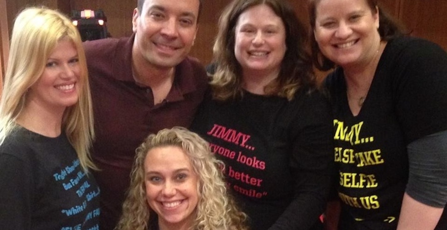 Jimmy Fallon Loved Our Custom Ink! T-Shirt Photo