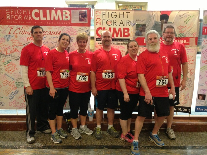 Fighting For Fred Climb Team T-Shirt Photo