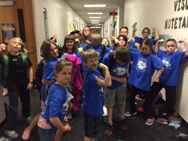 Flexing Our Custom Ink Muscles T-Shirt Photo