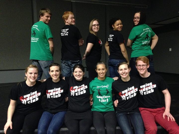 Uw River Falls Swing Dance Club T-Shirt Photo