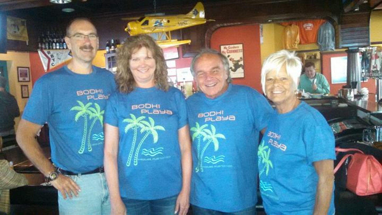 Bodhi Playa All The Way Up In Michigan!  T-Shirt Photo