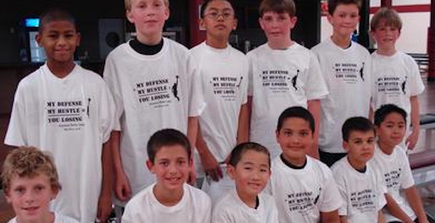 Basketball Skills Camp My Defense + My Hustle = You Losing T-Shirt Photo