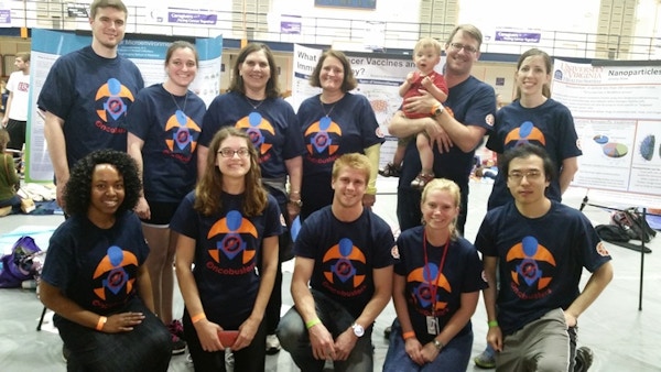 Oncobusters At University Of Virginia's Relay For Life! T-Shirt Photo