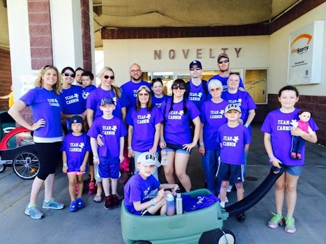 Team Cannon Rocks Our Local Autism Walk! T-Shirt Photo