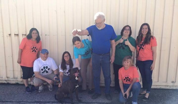 Henry Gets Adopted! Volunteers Say A Teary Goodbye! T-Shirt Photo