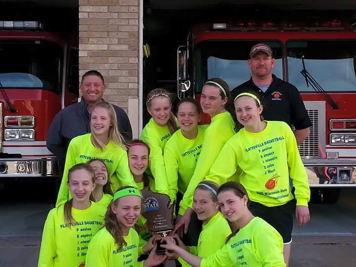 Platteville Wi  Basketball State Champs T-Shirt Photo