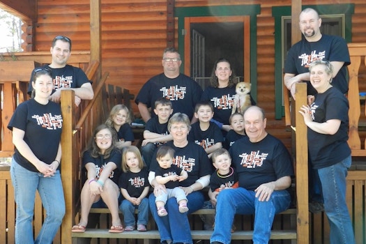 The Family Takes Frontier Town T-Shirt Photo