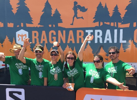 Almost There Ragnar Trail Relay Team 2015 T-Shirt Photo