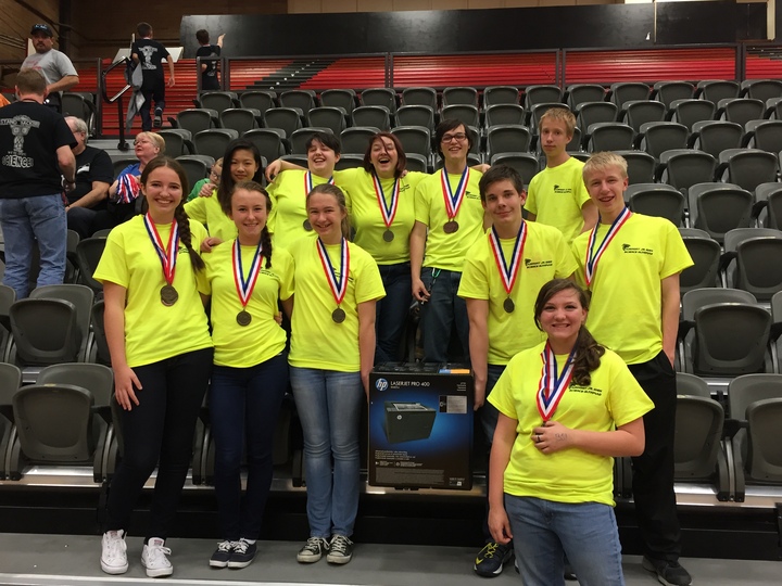 Fairmont Science Olympiad Team T-Shirt Photo