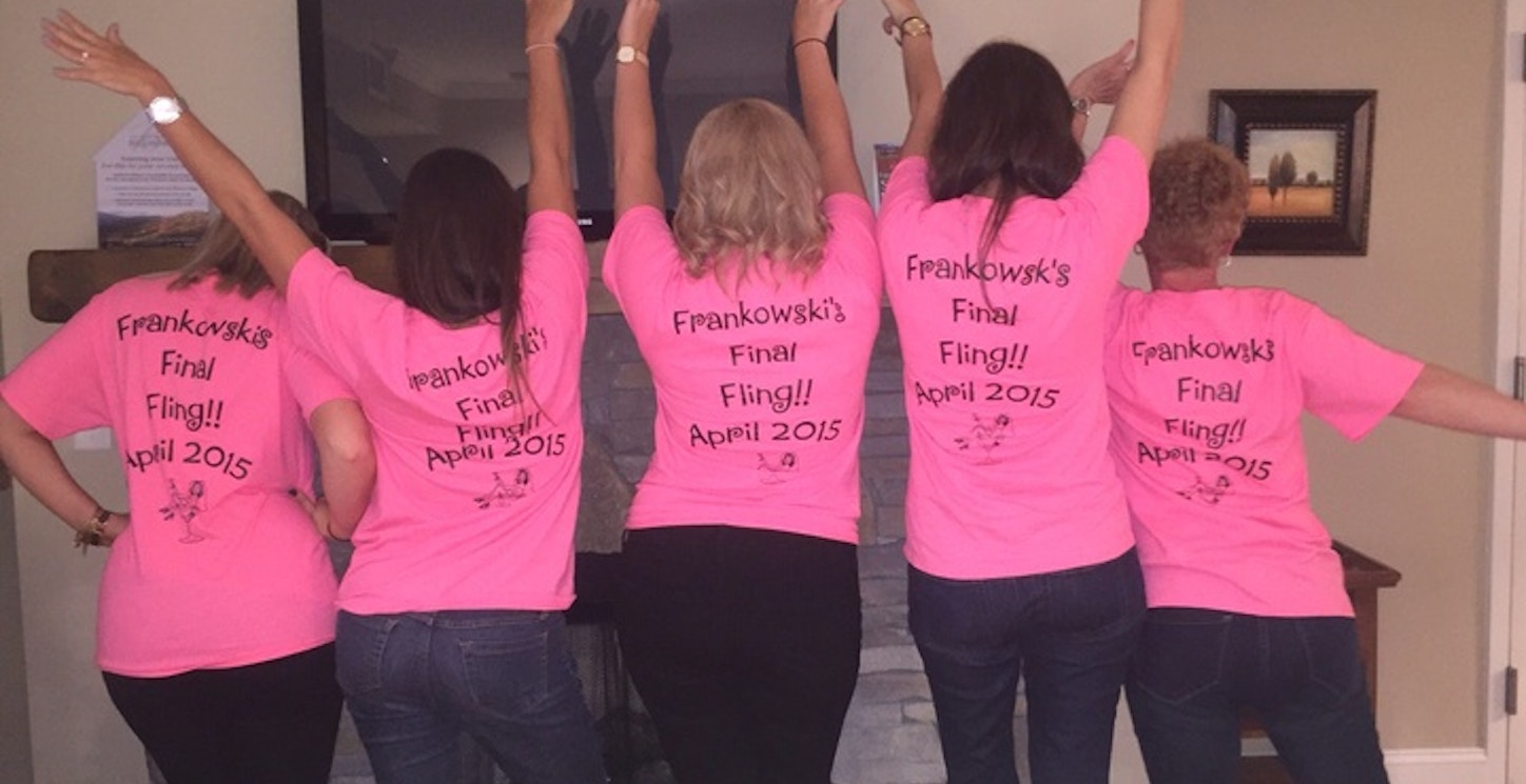 Picture of Frankowski's Final Fling!! Custom T-Shirt Design Frankowski's Final Fling!! T-Shirt Photo
