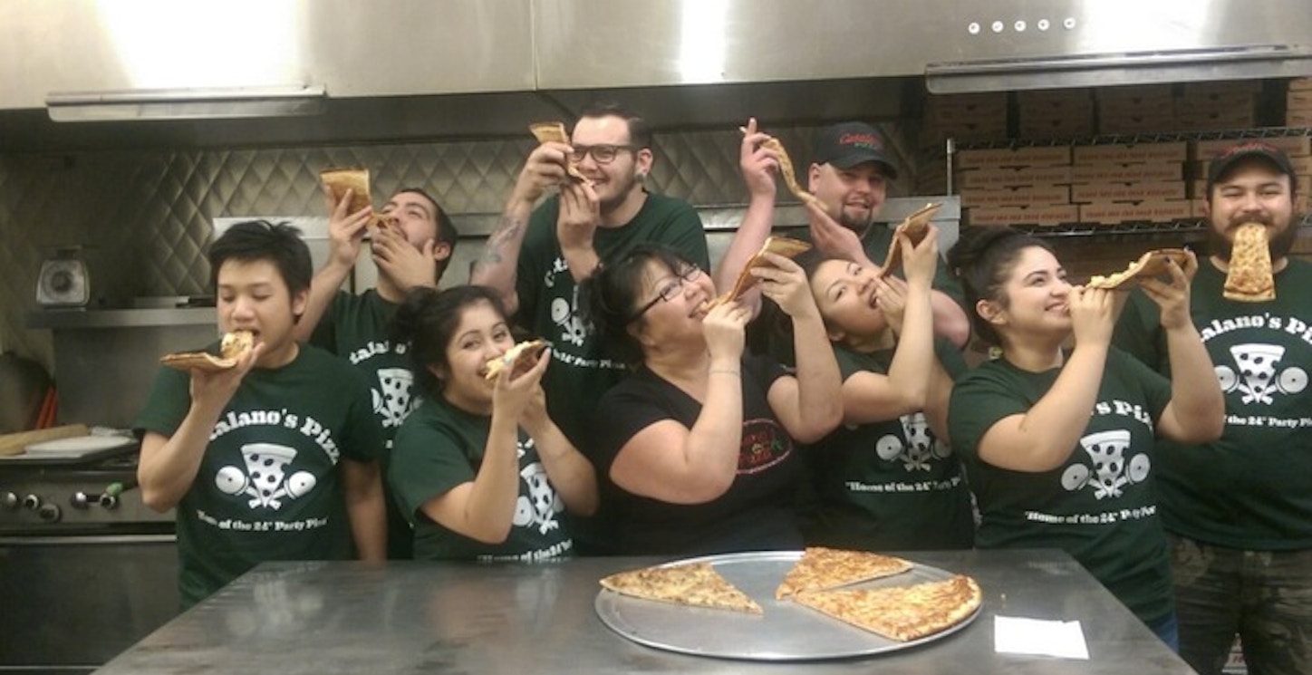 Picture of You'll Love Our Pizza As Much As We Do!!! Custom T-Shirt Design You'll Love Our Pizza As Much As We Do!!! T-Shirt Photo