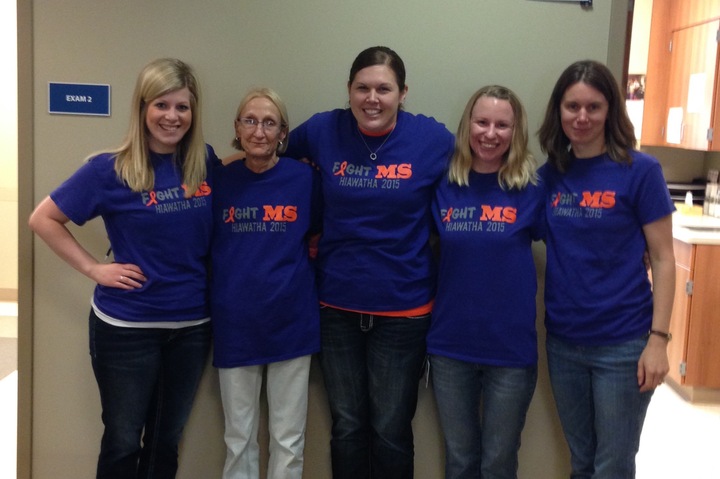 Fight Ms Hiawatha Walk 2015 T-Shirt Photo