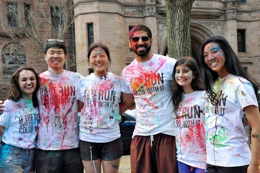 Yale Net Impact Color Run T-Shirt Photo