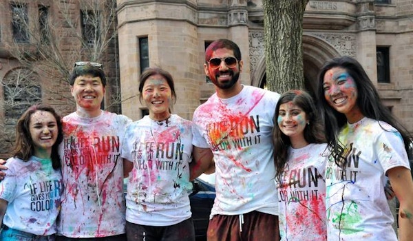 Yale Net Impact Color Run T-Shirt Photo