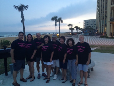 Romero Sisters And Their Misters Trip 2015 T-Shirt Photo