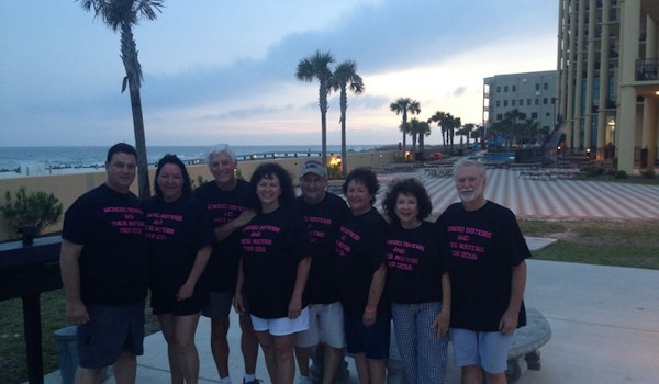 Romero Sisters And Their Misters Trip 2015 T-Shirt Photo