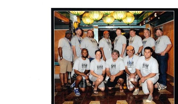 Picture of Man Ii Man Support Group Custom T-Shirt Design Man Ii Man Support Group T-Shirt Photo