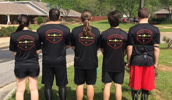 Team Southern Discomfort Before The Macon Mud Run T-Shirt Photo