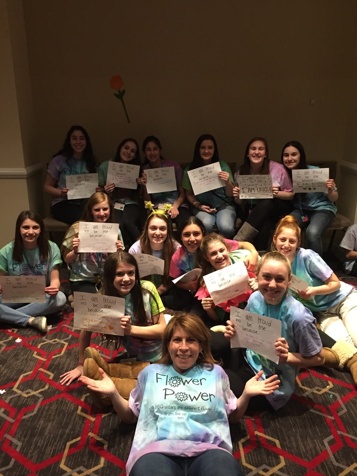 Girl Power With Flower Power  T-Shirt Photo