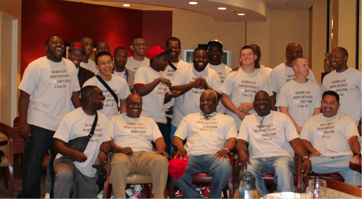 5th Annual Men's Retreat Orange County California. Reuniting Fathers And Sons T-Shirt Photo