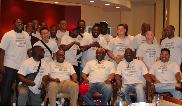  5th Annual Men's Retreat Orange County California. Reuniting Fathers And Sons T-Shirt Photo