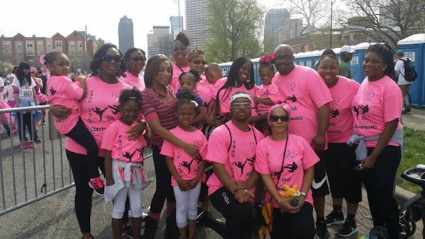 2015 Breast Cancer Walk Indianapolis T-Shirt Photo