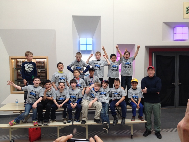 Nepean Bombers Atom Level Minor Hockey Team T-Shirt Photo