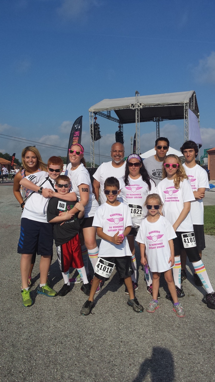 Running For Tiffany T-Shirt Photo