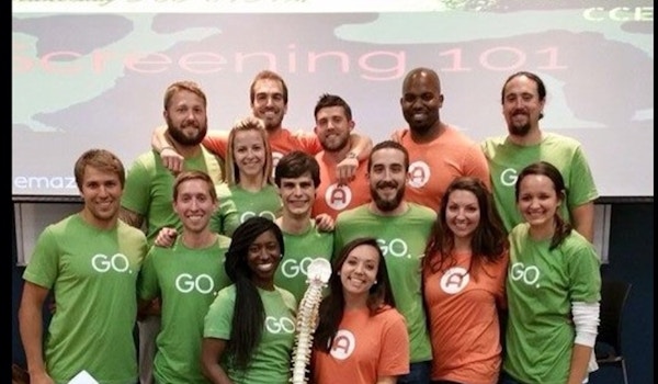 Picture of Our Spines Are Looking Fine In Our Amazing Shirts At Chiropactic School! Custom T-Shirt Design Our Spines Are Looking Fine In Our Amazing Shirts At Chiropactic School! T-Shirt Photo