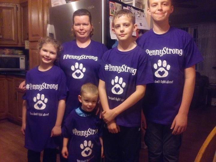 My Second Family Showing Support For Our Pup, Penny T-Shirt Photo