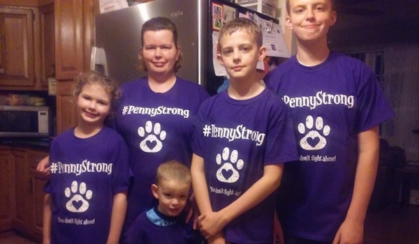 My Second Family Showing Support For Our Pup, Penny T-Shirt Photo